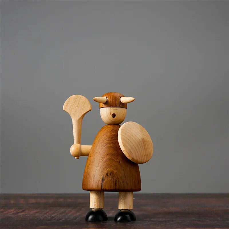 Vikings, Jensen Teak & Beech Wood, Nordic Figurines – Scandivägen