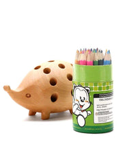 Load image into Gallery viewer, Wooden Hedgehog Pencil Holder, Wood - Scandivagen