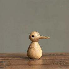 Load image into Gallery viewer, Wooden Bird Vedel Nordic Figurines, Teak & Sepele Wood - Scandivagen
