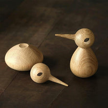 Load image into Gallery viewer, Wooden Bird Vedel Nordic Figurines, Teak & Sepele Wood - Scandivagen