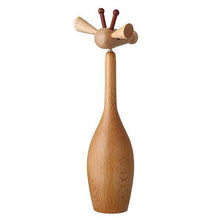 Load image into Gallery viewer, Wooden Giraffe, Beech Wood Figurine - Scandivagen