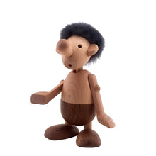 Load image into Gallery viewer, Wooden Strit Man Nordic Figurine, Teak & Beech Wood - Scandivagen