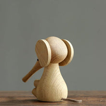Load image into Gallery viewer, Wooden Small Elephant Nordic Figurines, Oak Wood - Scandivagen
