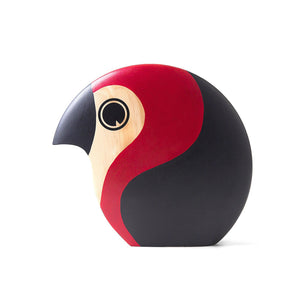 Wooden Discus Bird Nordic Figurines, Beech Wood - Scandivagen