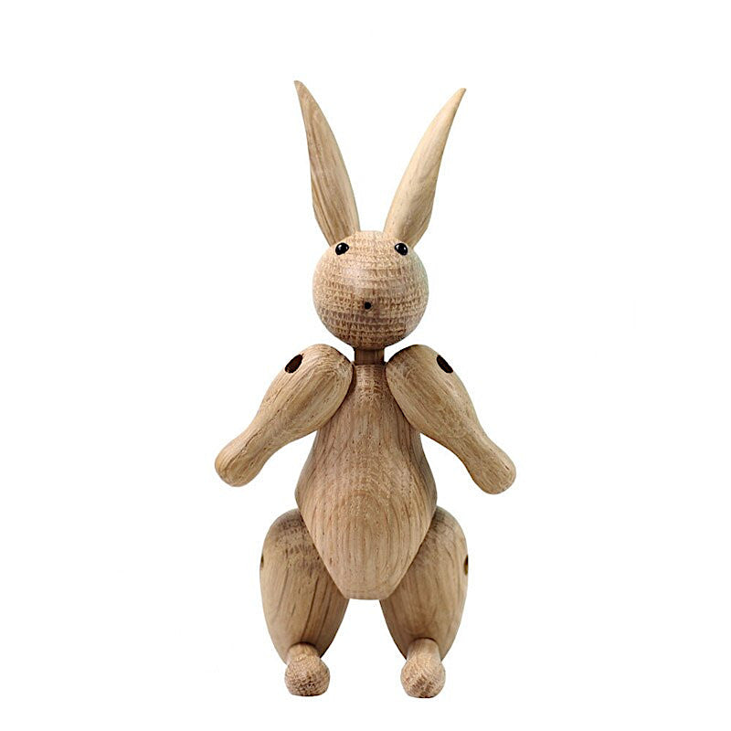 Rabbit, Oak Wood Figurine