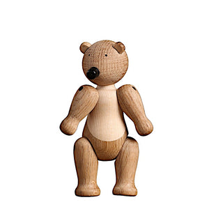 Small Bear, Oak Wood, Wooden Figurine
