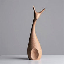 Load image into Gallery viewer, Wooden Deer Nordic Figurines, Oak Wood - Scandivagen
