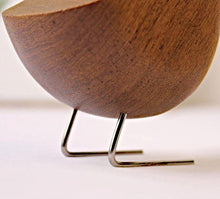 Load image into Gallery viewer,  Wooden Goose Figurine, Teak Wood/Steel - Scandivagen

