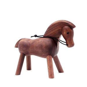 Horse, Walnut Wood Figurine