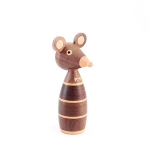 Wooden Mouse Nordic Figurines, Wood - Scandivagen