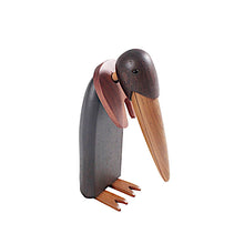 Load image into Gallery viewer, Penguin, Pheasant Wood Figurine
