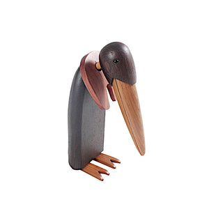 Penguin, Pheasant Wood Figurine